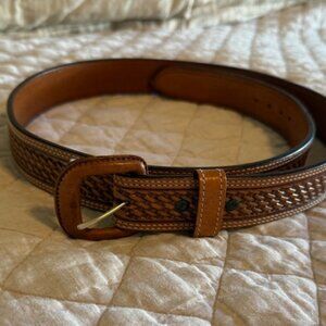 Vogt Top Grain Leather Belt